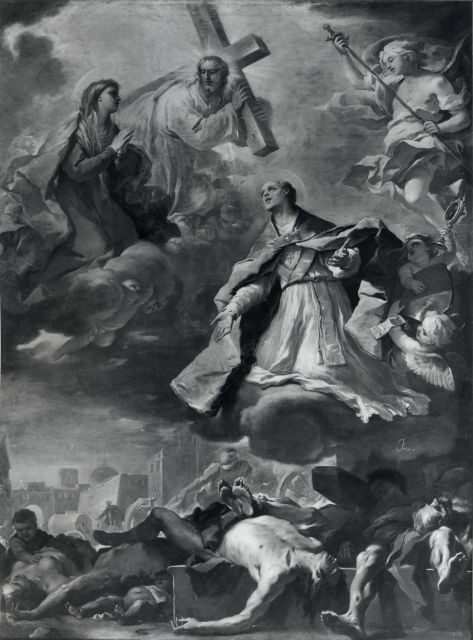 FONDAZIONE ZERI CATALOGO Giordano Luca, San Gennaro intercede