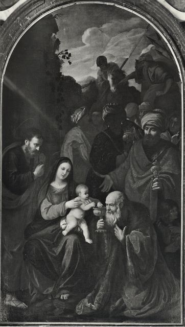 FONDAZIONE ZERI CATALOGO Neri Pietro Martire, Adorazione dei Re Magi