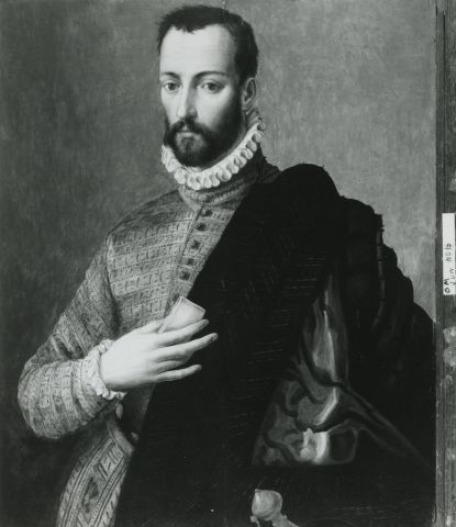 FONDAZIONE ZERI | CATALOGO : Anonimo fiorentino sec. XVI, Ritratto di  Francesco I de' Medici