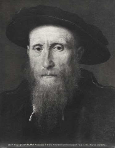 FONDAZIONE ZERI CATALOGO Lotto Lorenzo, Ritratto di gentiluomo con