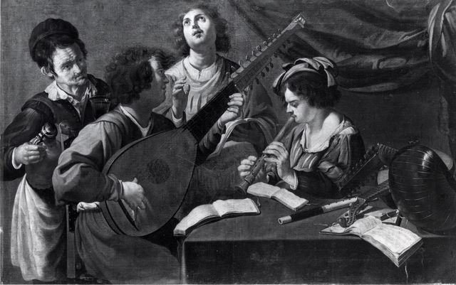 Fondazione Zeri Cataloghi Online Anonimo Caravaggesco Concerto