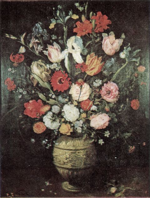 FONDAZIONE ZERI | CATALOGO : Brueghel Jan il Vecchio, Natura morta con vaso  di fiori