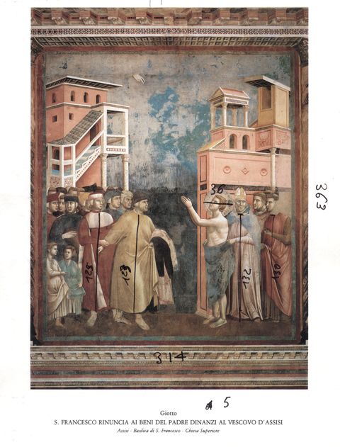 FONDAZIONE ZERI CATALOGO Giotto San Francesco D Assisi Rinuncia