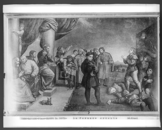 Tre Giovani Nella Fornace Spiegazione FONDAZIONE ZERI | CATALOGO : Bassano Jacopo, Tre giovani ebrei nella
