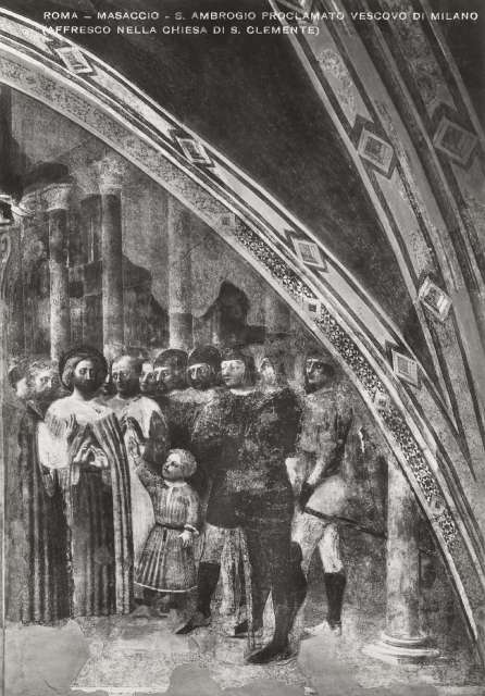 FONDAZIONE ZERI CATALOGO Fini Tommaso, Sant'Ambrogio proclamato vescovo