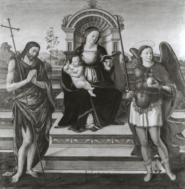 Differenza Tra Angelo E Arcangelo FONDAZIONE ZERI | CATALOGO : Pseudo Granacci, Madonna con Bambino in