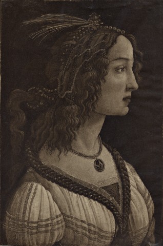 FONDAZIONE ZERI CATALOGO Filipepi Alessandro, Ritratto di