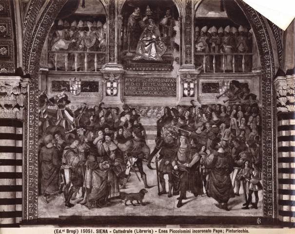 FONDAZIONE ZERI CATALOGO Bernardino di Betto, Incoronazione di papa