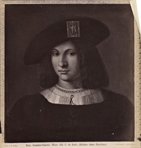 FONDAZIONE ZERI CATALOGO Conti Bernardino de', Ritratto di giovane uomo