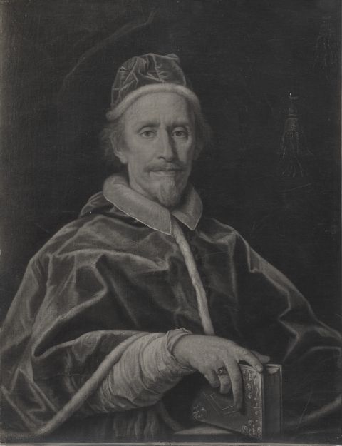FONDAZIONE ZERI ONLINE CATALOGUES Anonimo, Ritratto di papa Clemente IX