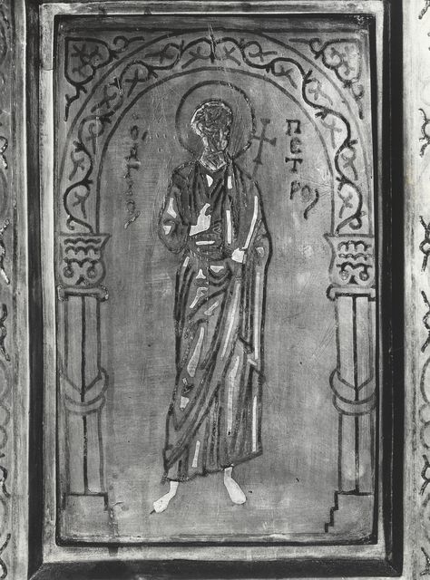 FONDAZIONE ZERI | CATALOGO : Anonimo bizantino sec. XI, San Pietro