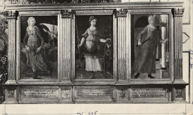 FONDAZIONE ZERI | CATALOGO : Cozzarelli Guidoccio, Ippo, Camilla, Lucrezia