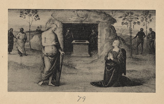 Fondazione Zeri Cataloghi Online Vannucci Pietro Noli Me Tangere 