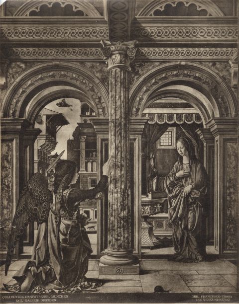 FONDAZIONE ZERI CATALOGHI ONLINE Cossa Francesco del, Annunciazione